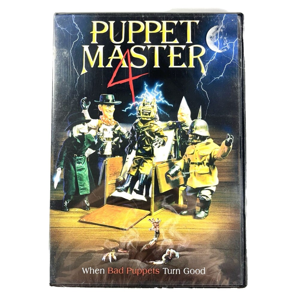 Puppet Master 4 "When bad puppets turn good" DVD 2011 New Factory Sealed